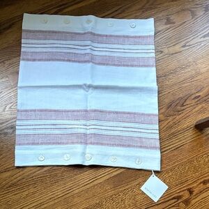 Serena & Lily Shoreham Linen Fabric pillow cover 20x20